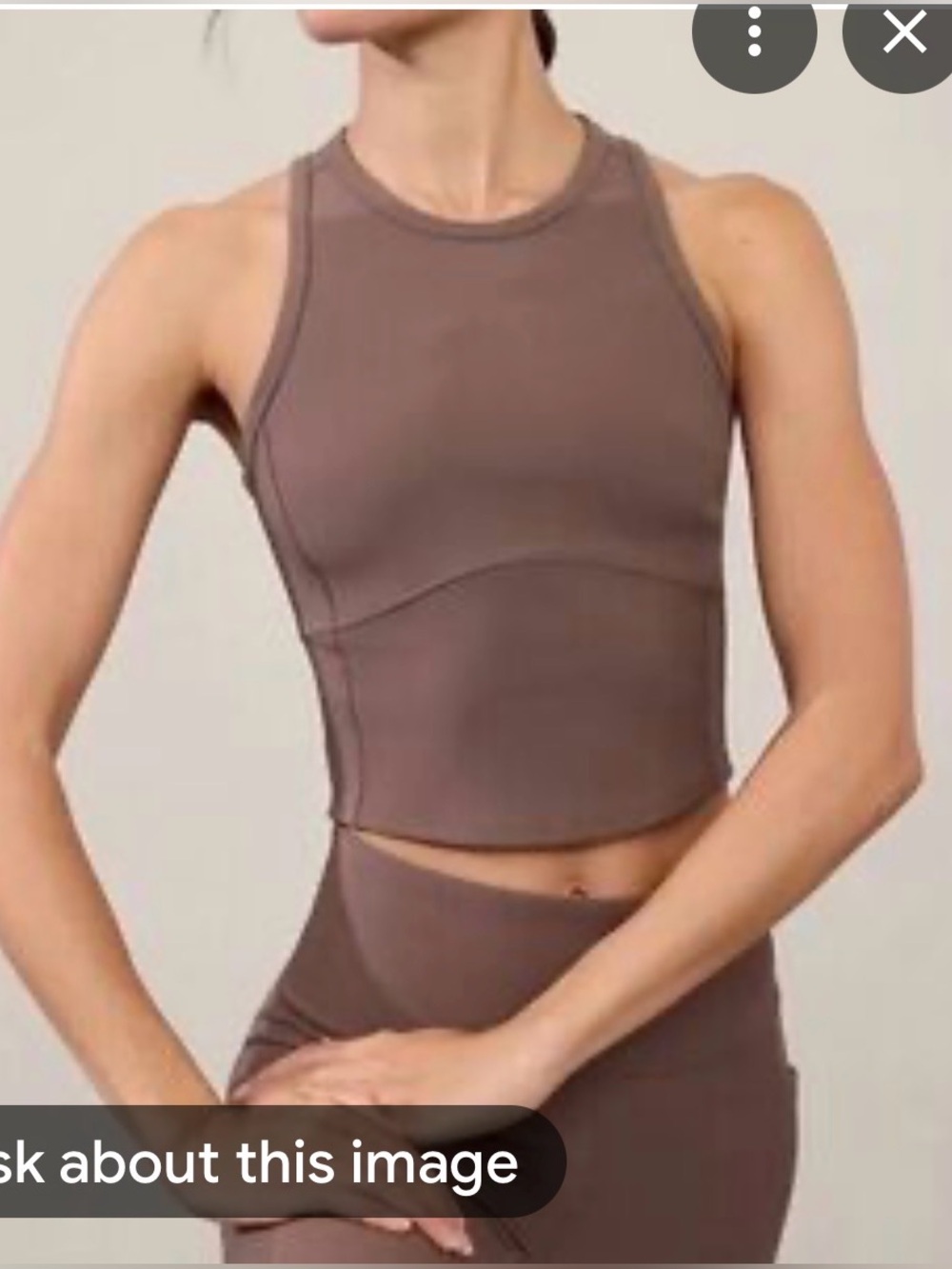 Athleta salutation stash ribbed set